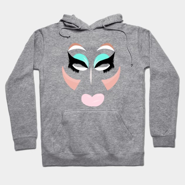 Trixie Mattel--The MUG w/o tagline Hoodie by Commander In Keef